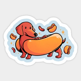 Hot Doggo - Cute Dachshund Dog Gift Sticker